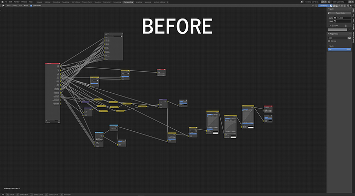 node wire improvements before