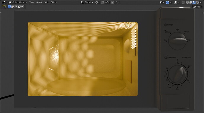 Microwave - EEVEE Next - light Radius 0.001