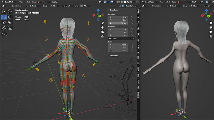 1UU$_S33SETGNot only is there a problem in the preview window, it even affects the rendering result.Manually transforming, playing animations, and even baking animations can cause problems.Deleting the problematic child bone, replacing the same bone may solve the problem, or it may transfer the problem elsewhere (e.g. the original problem is at the elbow joint, after replacing the bone it is at the shoulder joint).VEET(I~G