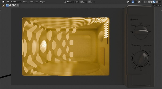 Microwave - EEVEE Next - light Radius 0 - Jitter disabled