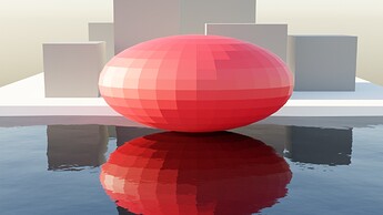 Red object