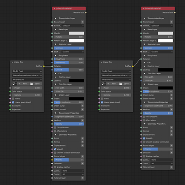 BSDF Collapsable Panels