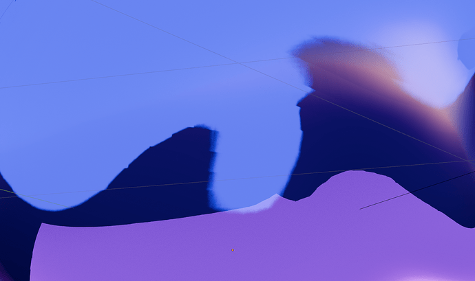 Displacement Reflections Jagged Edges