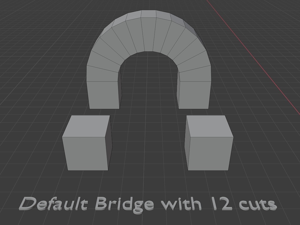 Сделать бридж. Как сделать мост в блендер.