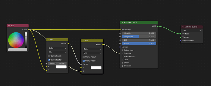 Double mix node