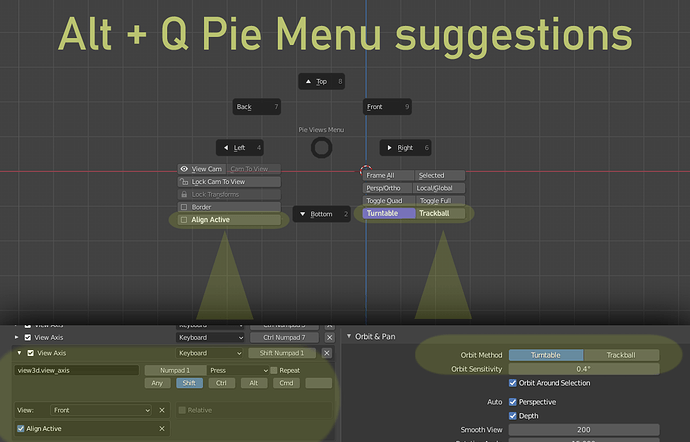 alt q pie menu suggestions
