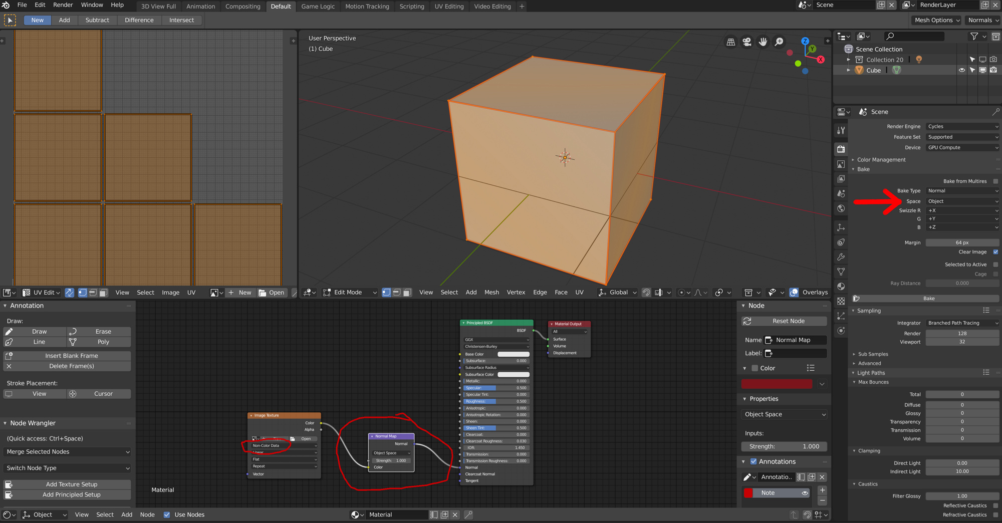 Baking Normal From Bevel Node Issue User Feedback Blender Developer Talk