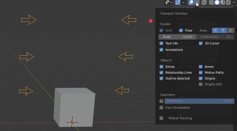 Blender 2 8 Grid Display And Units User Feedback Blender Developer Talk