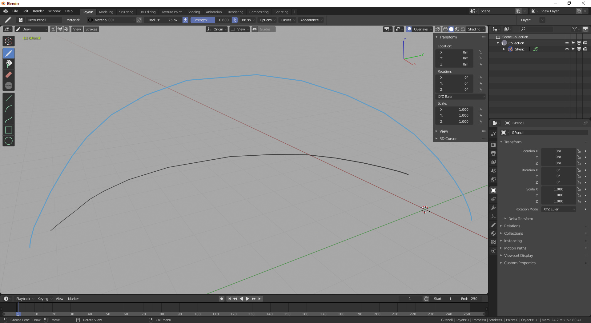 Segmented Grease Pencil curves - User Feedback - Developer Forum