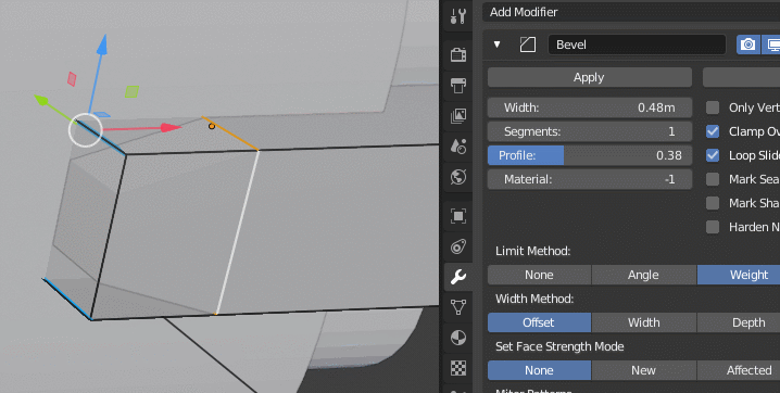 How To Change Angle Of Bevel Modifier User Feedback Blender Developer Talk