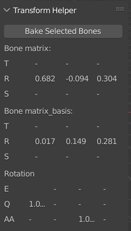 Transform Helper panel