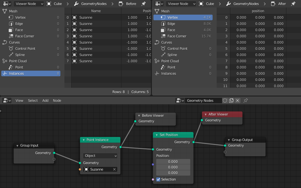 geometry nodes - Hide internal faces of a mesh with instances