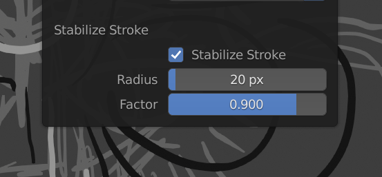 Blender-stabilise-option