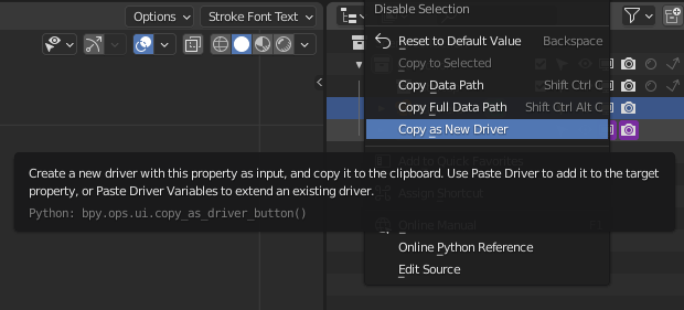 Disable Selection driver