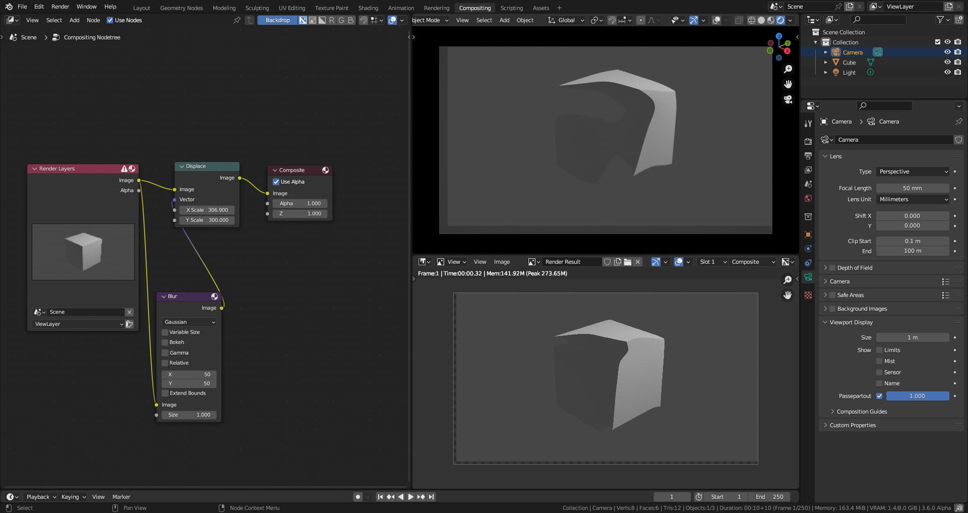 Compositor Photorealistic Bloom and Glare ⁠— Right-Click Select