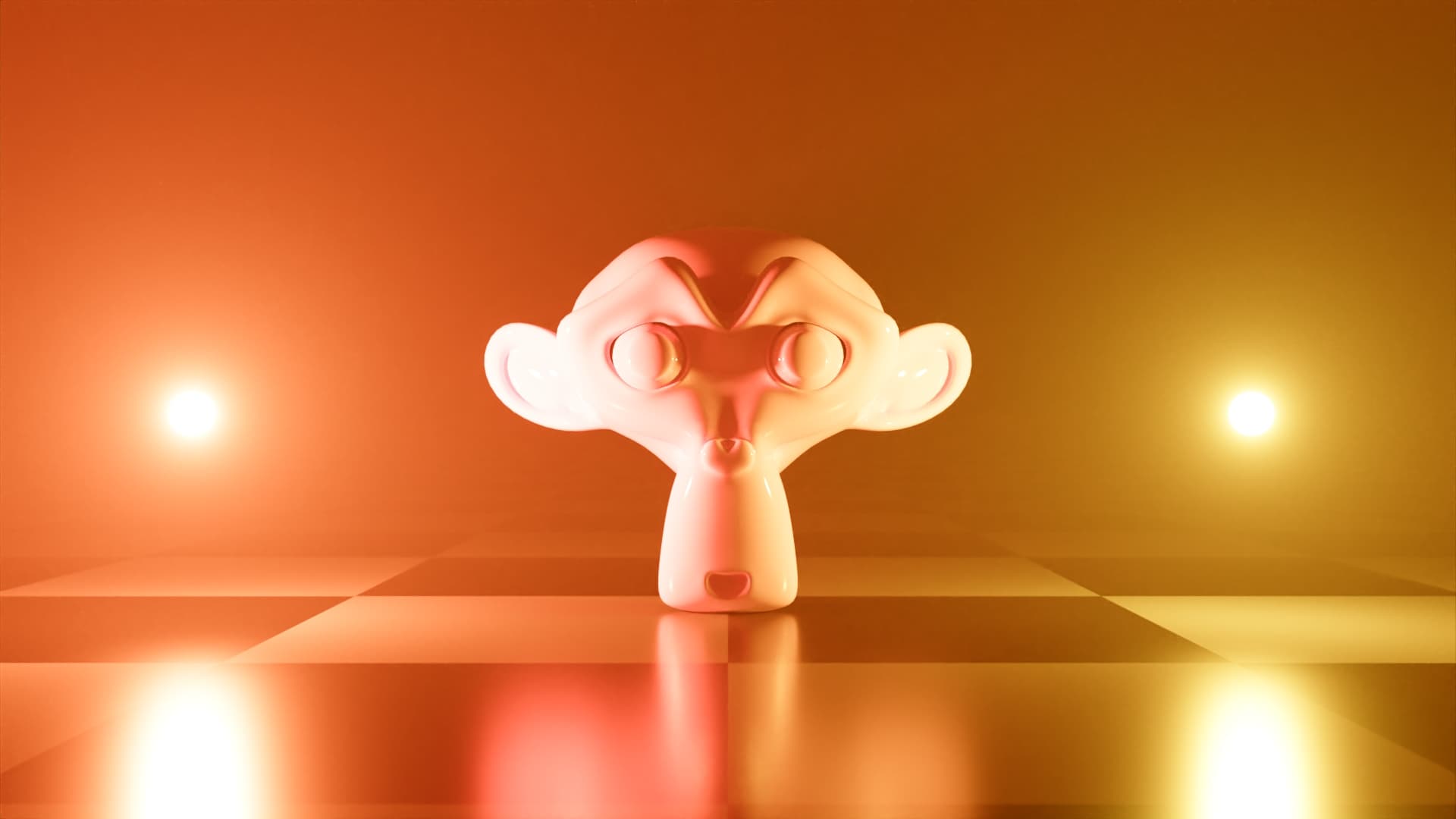 AgX_ Monkey Head Orange Light