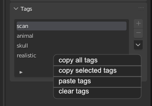 tags