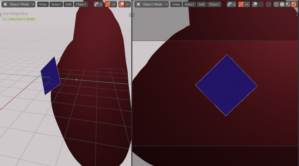 Mesh in front of Grease Pencil Object - Alpha aliasing? - User